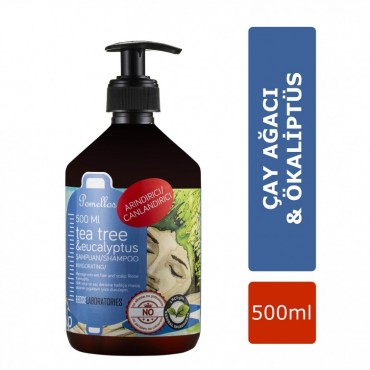 Pomellos Şampuan Tea Tree Oil & Eaucalyptus 500 ml
