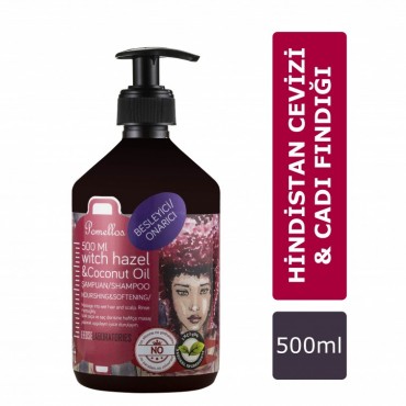 Pomellos Şampuan Witch Hazel & Coconut Oil 500 ml